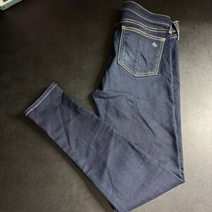 Rag & Bone Women's‎ Dark Blue Denim Skinny Jeans 30x29 Cotton Stretch